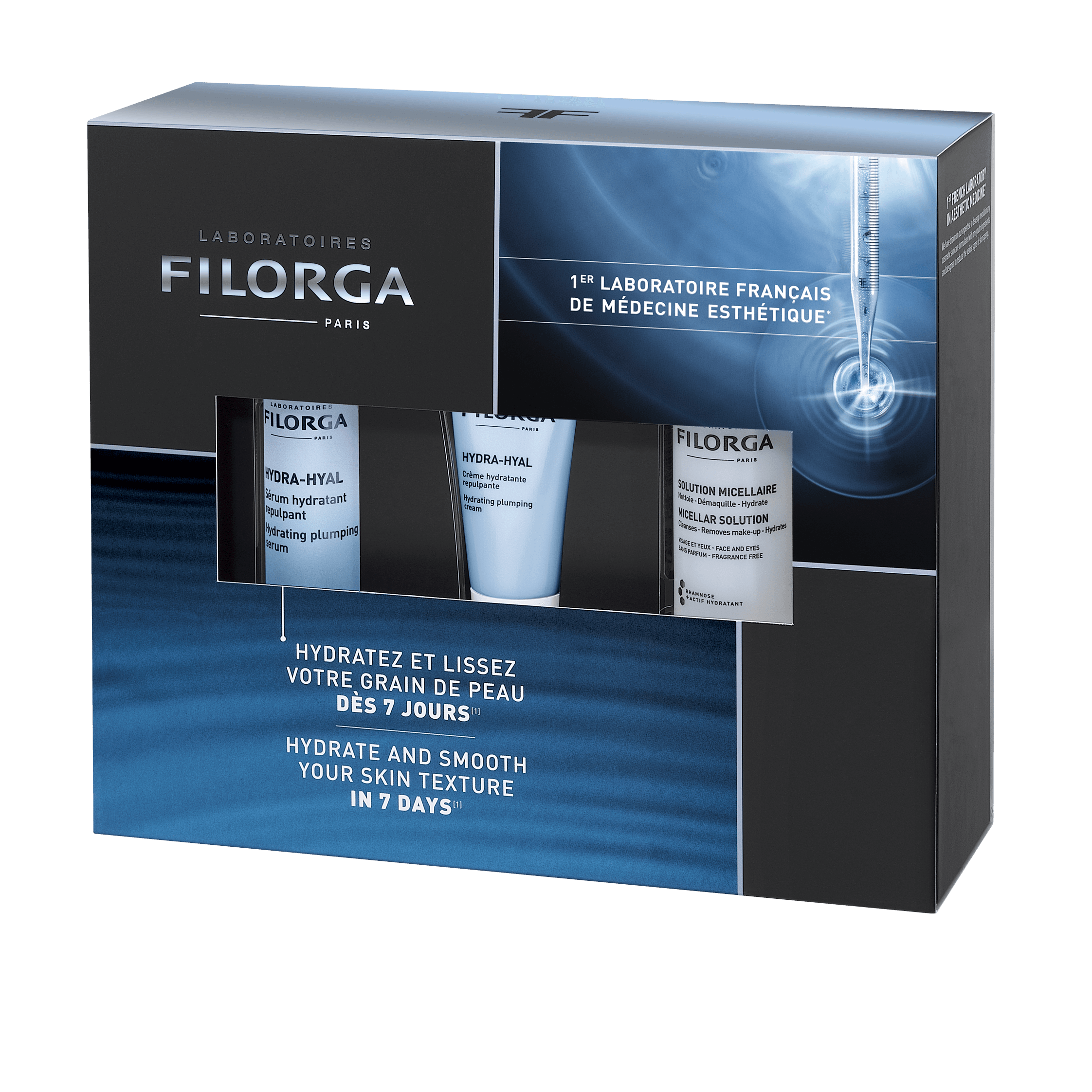 Slika proizvoda FILORGA Hydra-hyal set za hidrataciju iz online apoteke Moja Farmacija - BIH