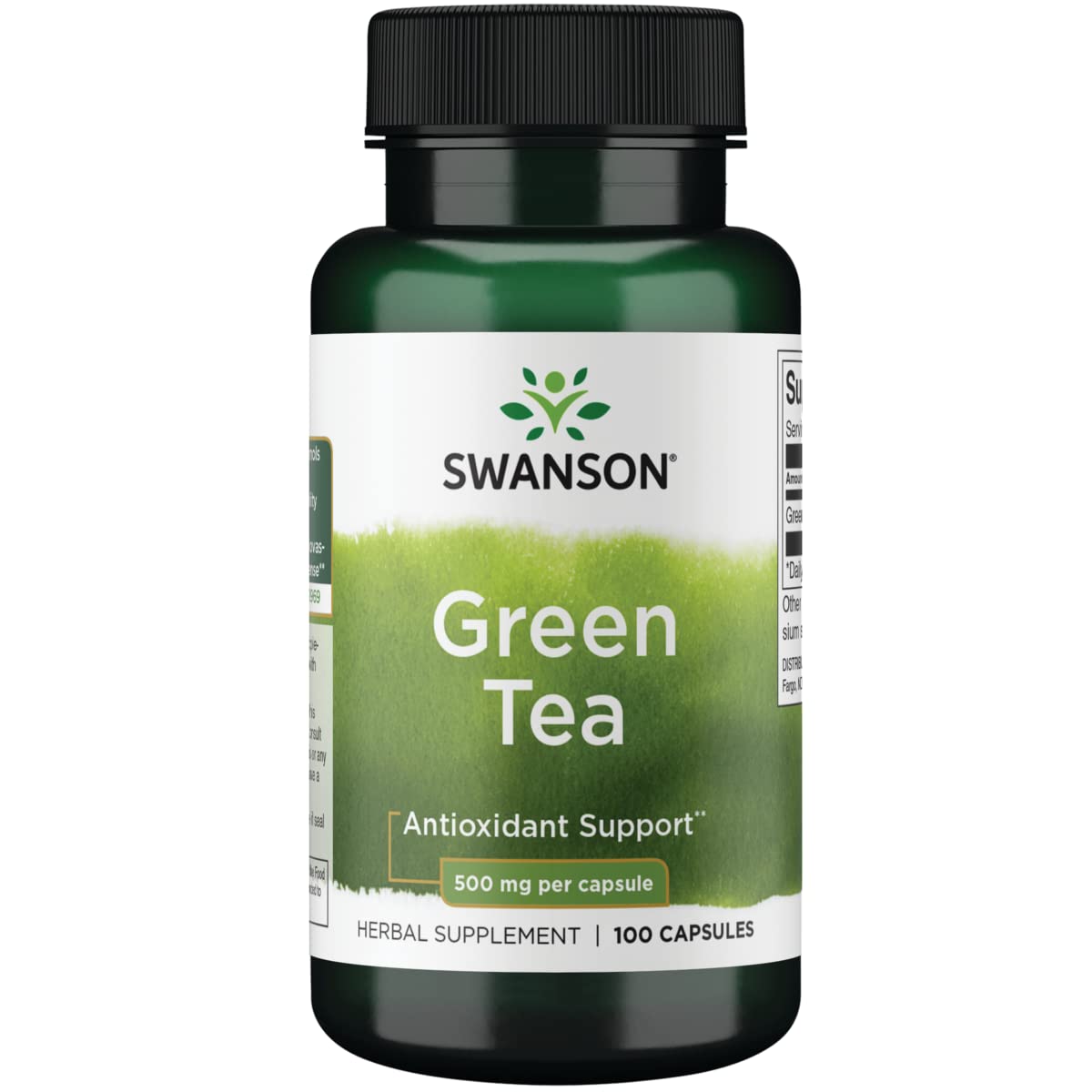 51EKXoPxAuL Slika proizvoda SWANSON Green Tea extract (Ekstrakt zelenog čaja) 500mg iz online apoteke Moja Farmacija - BIH