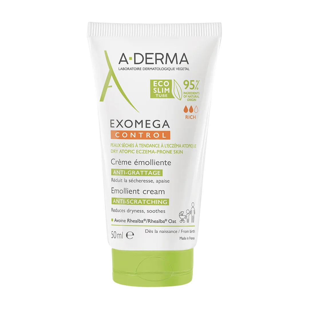 Slika proizvoda A-DERMA Exomega Control Emolijentna krema 50ml iz online apoteke Moja Farmacija - BIH