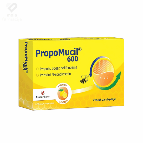 Slika proizvoda ABELA PHARM Propomucil 600mg vrećice iz online apoteke Moja Farmacija - BIH