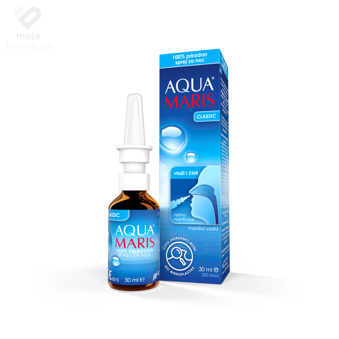 Slika proizvoda AQUA MARIS Classic sprej za nos 30ml iz online apoteke Moja Farmacija - BIH