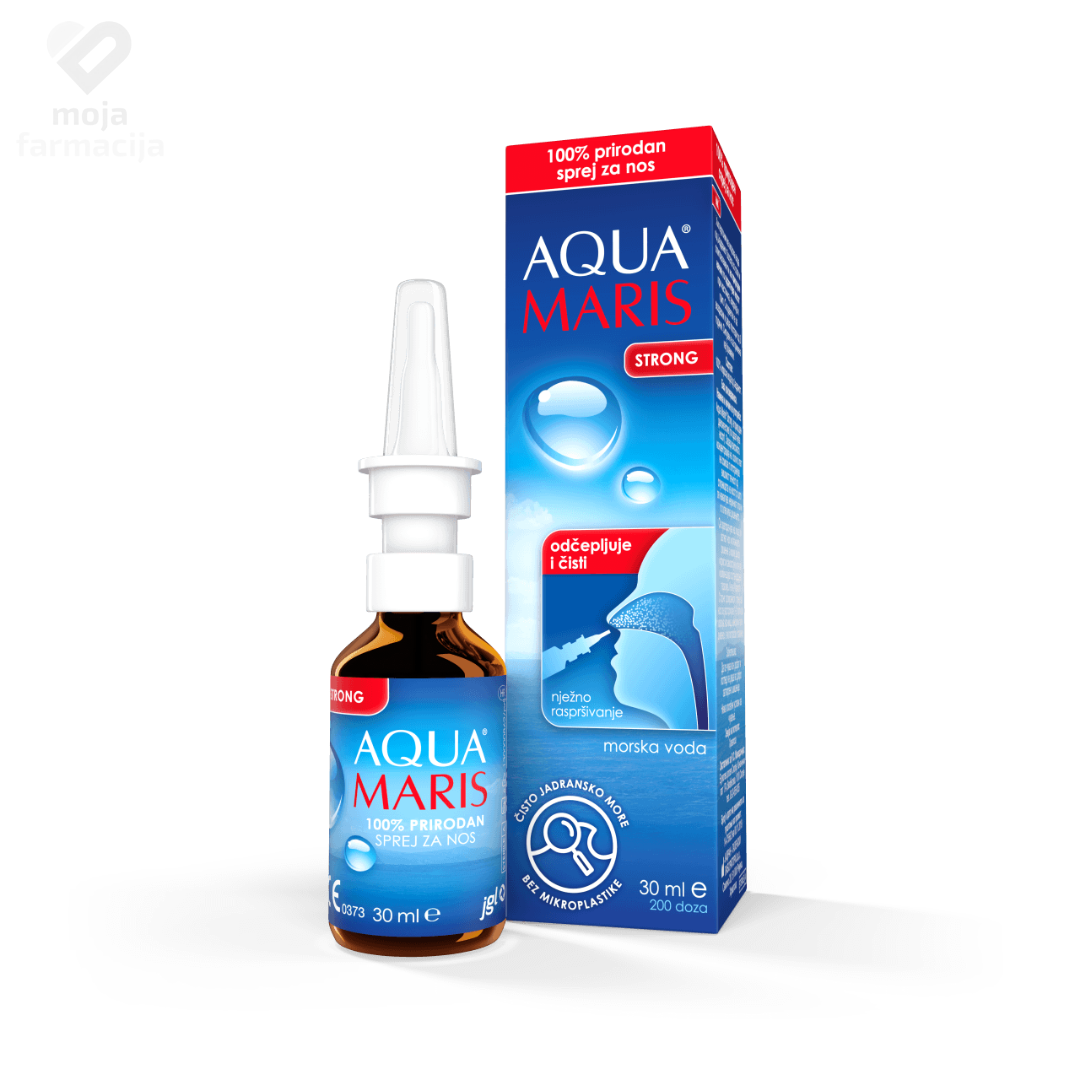 Slika proizvoda AQUA MARIS Strong sprej za nos 30ml iz online apoteke Moja Farmacija - BIH