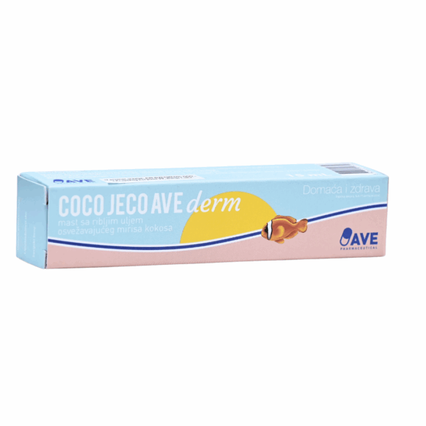 Slika proizvoda AVE DERM Coco Jeco mast s ribljim uljem 15ml iz online apoteke Moja Farmacija - BIH