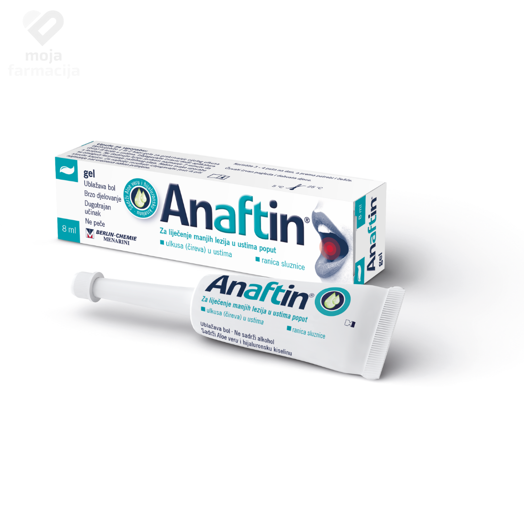Slika proizvoda Anaftin® oralni gel 12% 8ml iz online apoteke Moja Farmacija - BIH