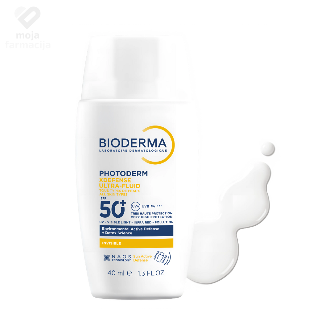 Slika proizvoda BIODERMA Photoderm XDefense Ultra Fluid SPF50+ 40ml iz online apoteke Moja Farmacija - BIH