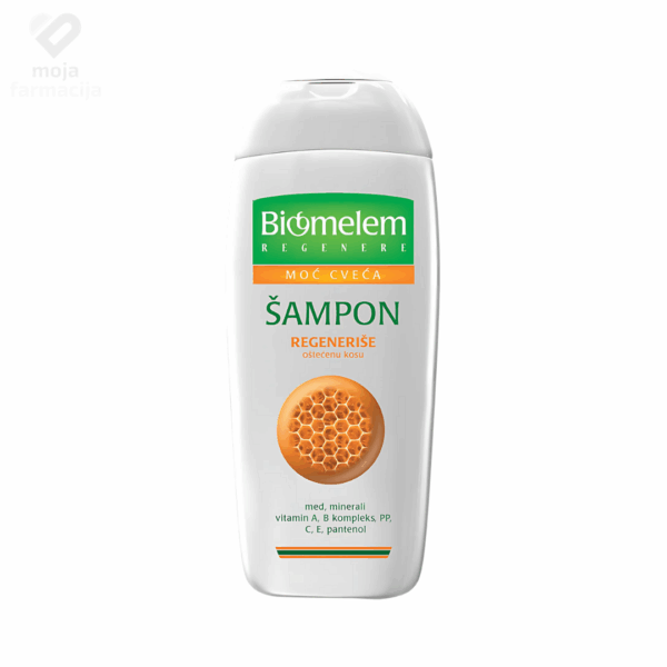 Slika proizvoda BIOMELEM šampon regeneracija kose 222ml iz online apoteke Moja Farmacija - BIH