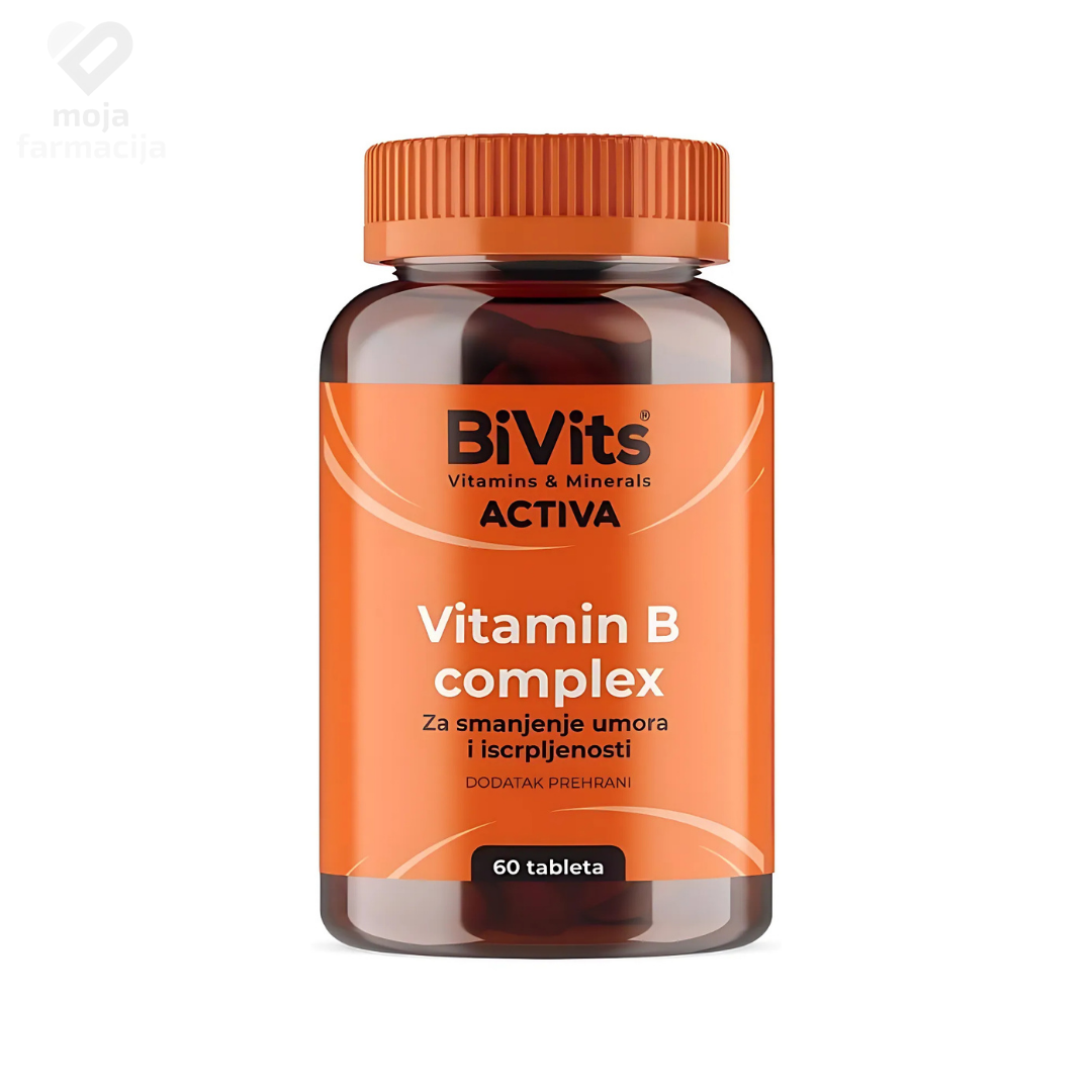 Slika proizvoda BIVITS ACTIVA Vitamin B-complex iz online apoteke Moja Farmacija - BIH