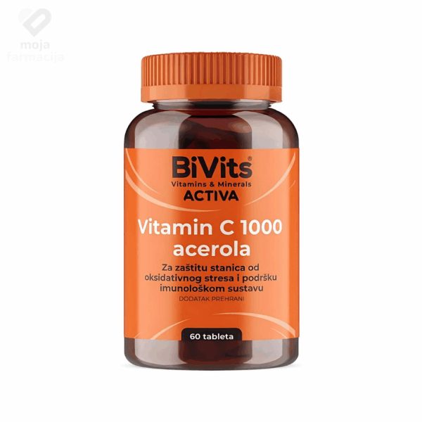 Slika proizvoda BIVITS Vitamin C 1000 acerola iz online apoteke Moja Farmacija - BIH