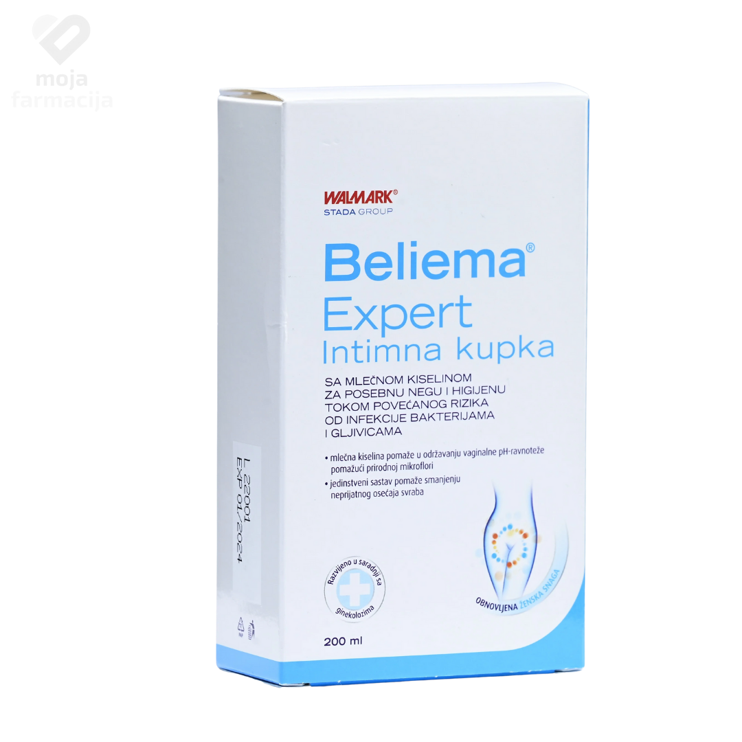 Slika proizvoda Beliema Expert intimna kupka 200ml iz online apoteke Moja Farmacija - BIH