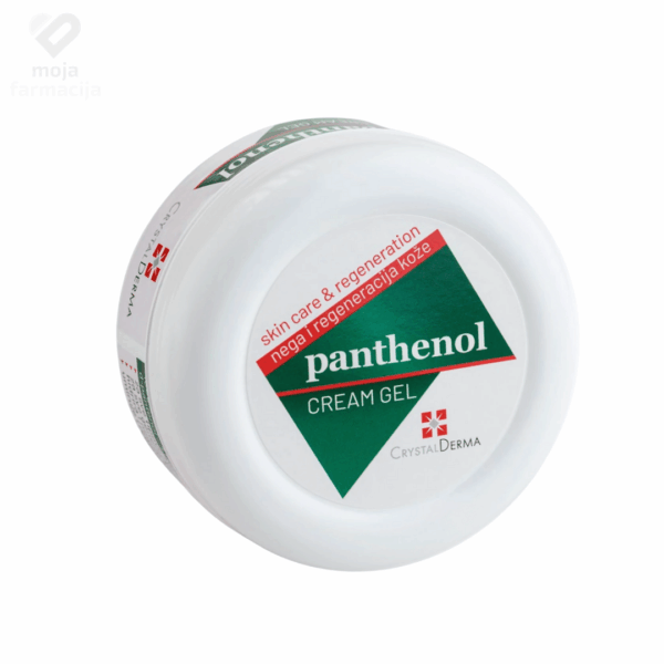 Slika proizvoda CRYSTAL DERMA Panthenol krem gel 125ml iz online apoteke Moja Farmacija - BIH