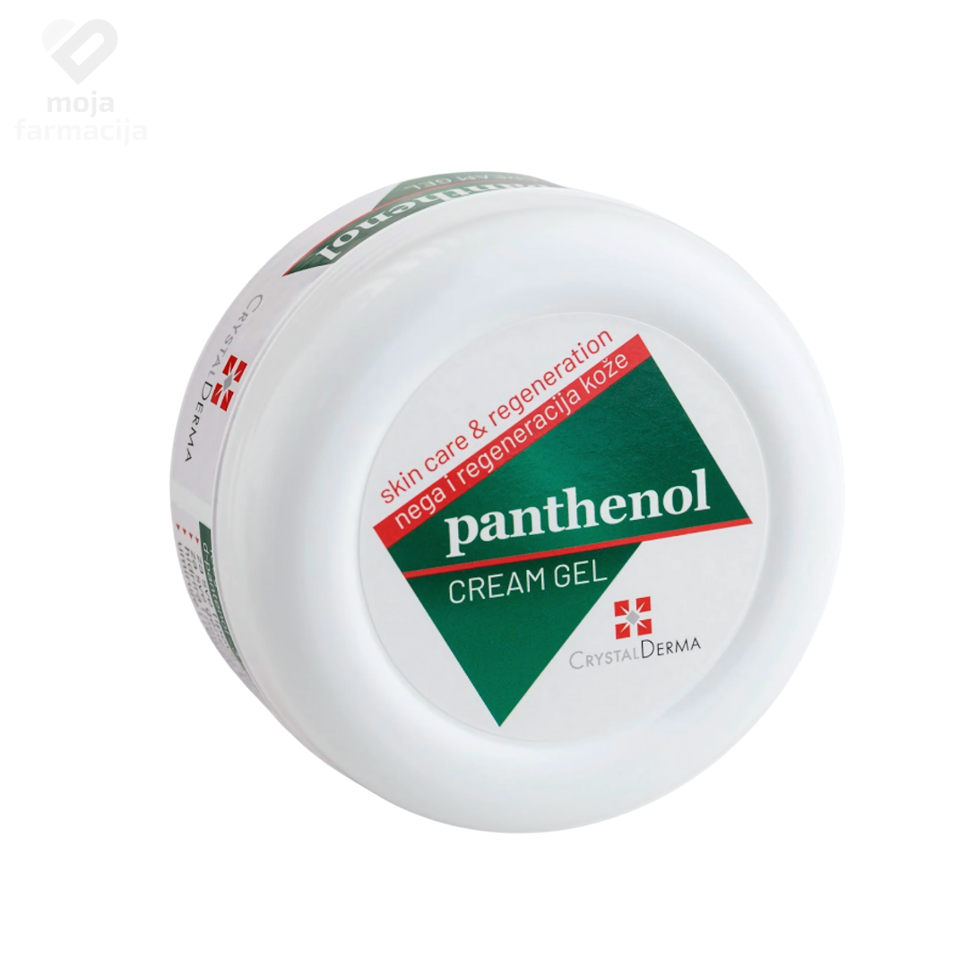 Slika proizvoda CRYSTAL DERMA Panthenol krem gel 125ml iz online apoteke Moja Farmacija - BIH