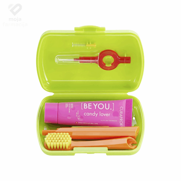 CURAPROX Putni set zeleni