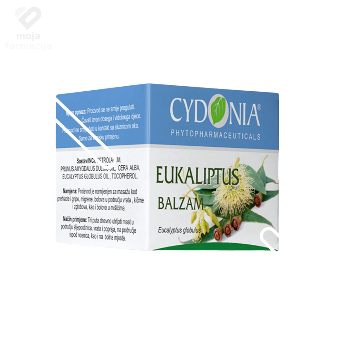 Slika proizvoda CYDONIA Eukaliptus balzam 30g iz online apoteke Moja Farmacija - BIH
