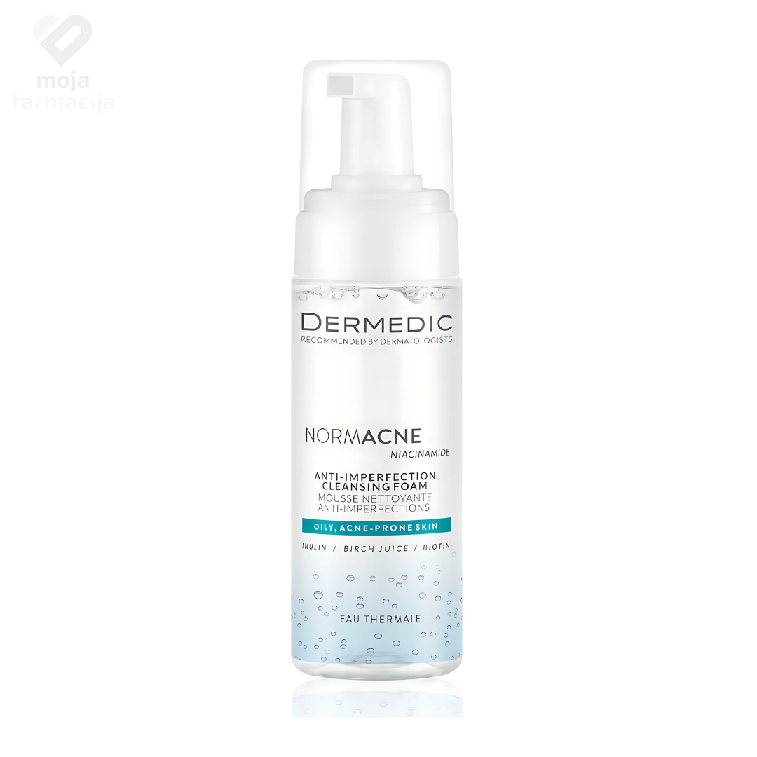 Slika proizvoda DERMEDIC Normacne pjena za čišćenje 170ml iz online apoteke Moja Farmacija - BIH