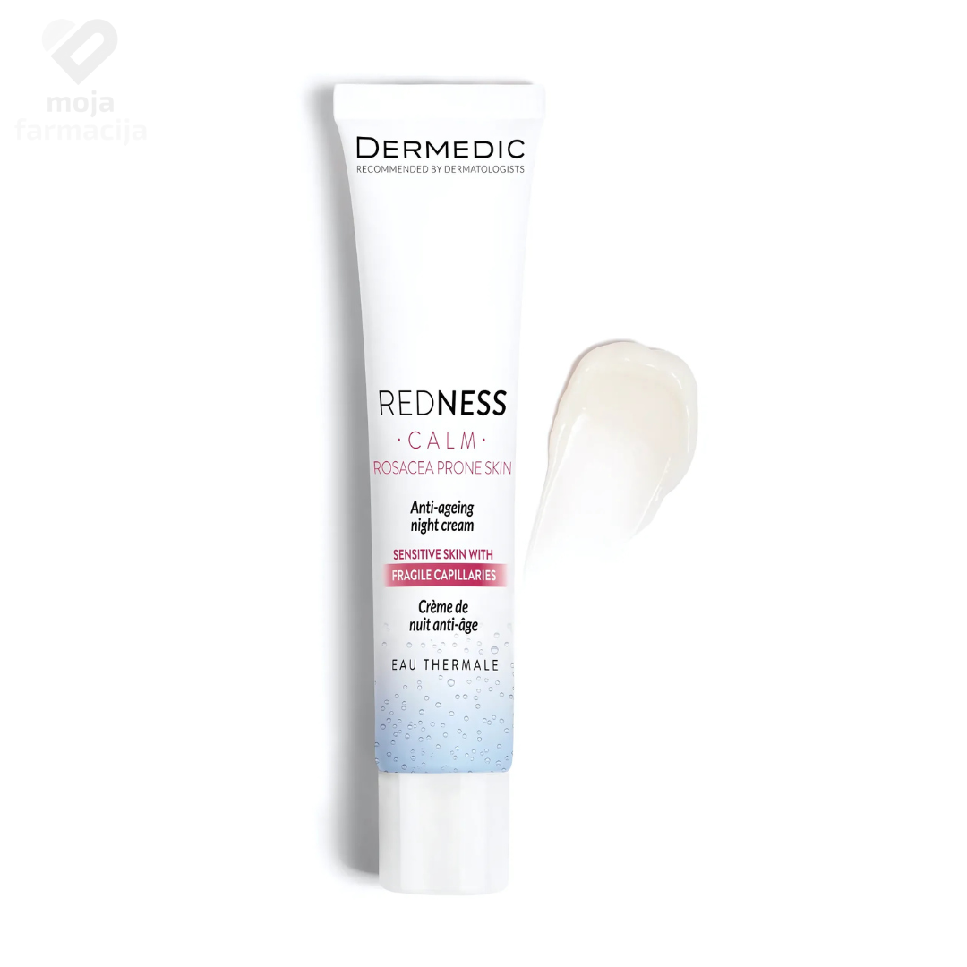 Slika proizvoda DERMEDIC Redness Anti-ageing noćna krema 40ml iz online apoteke Moja Farmacija - BIH