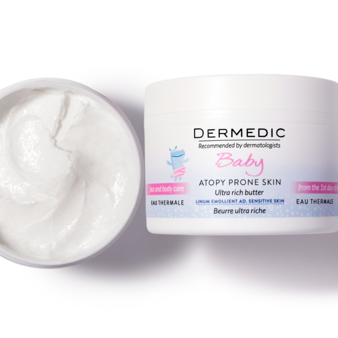 Slika proizvoda DERMEDIC Baby ultra bogati puter za tijelo iz online apoteke Moja Farmacija - BIH