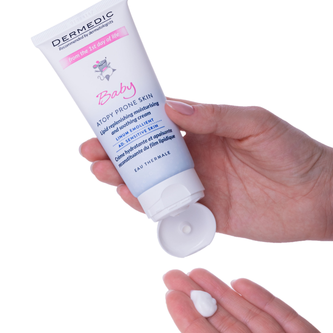 Slika proizvoda DERMEDIC Linum emollient baby hidratantna krema za nadopunu lipida 100ml iz online apoteke Moja Farmacija - BIH