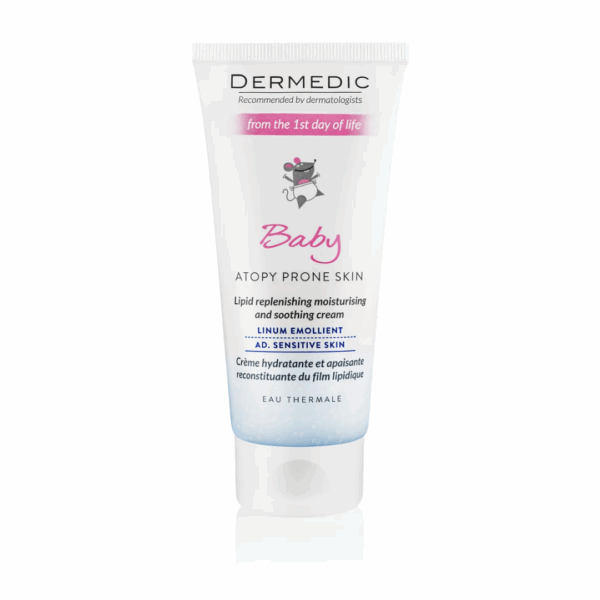 Slika proizvoda DERMEDIC Linum emollient baby hidratantna krema za nadopunu lipida 100ml iz online apoteke Moja Farmacija - BIH