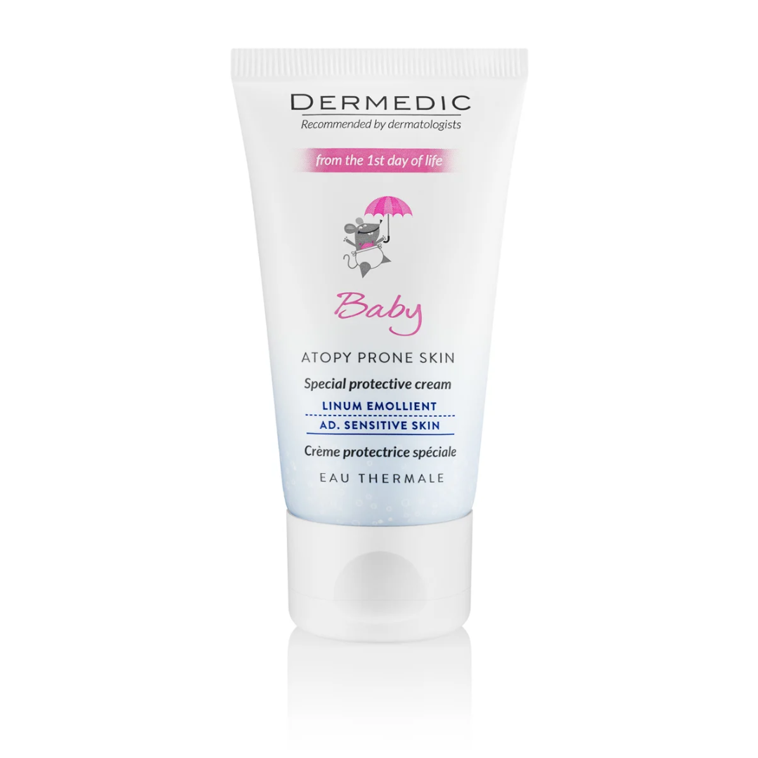 Slika proizvoda DERMEDIC Linum emollient baby specijalna zaštitna krema 50ml iz online apoteke Moja Farmacija - BIH