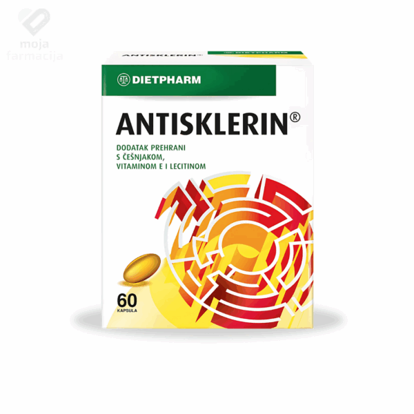 Slika proizvoda DIETPHARM Antisklerin za mentalnu svježinu iz online apoteke Moja Farmacija - BIH
