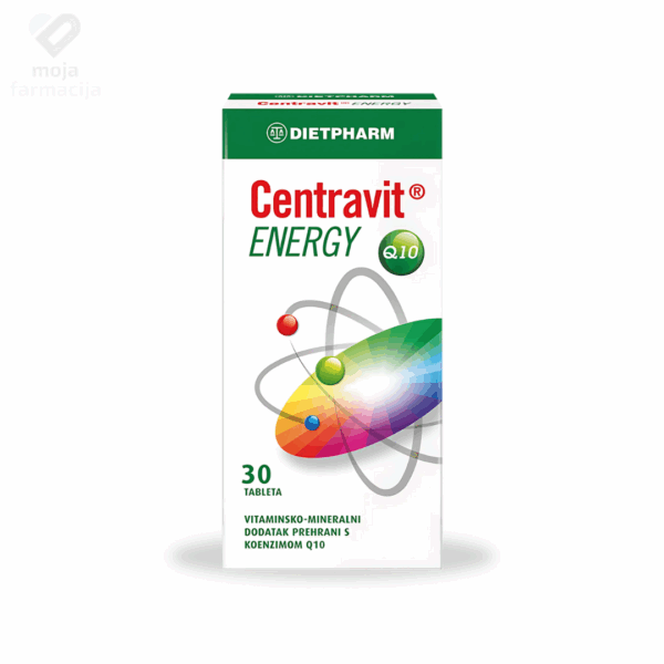 Slika proizvoda DIETPHARM Centravit energy sa koenzimom Q10 iz online apoteke Moja Farmacija - BIH