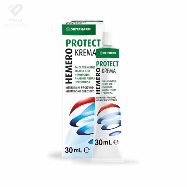 Slika proizvoda DIETPHARM Hemero protect krema 30ml iz online apoteke Moja Farmacija - BIH