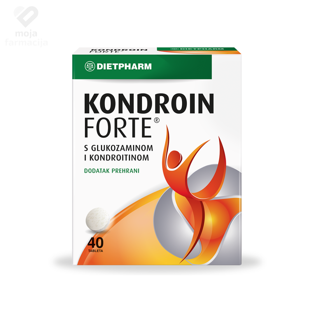 Slika proizvoda DIETPHARM Kondroin forte tablete za zdrave zglobove iz online apoteke Moja Farmacija - BIH