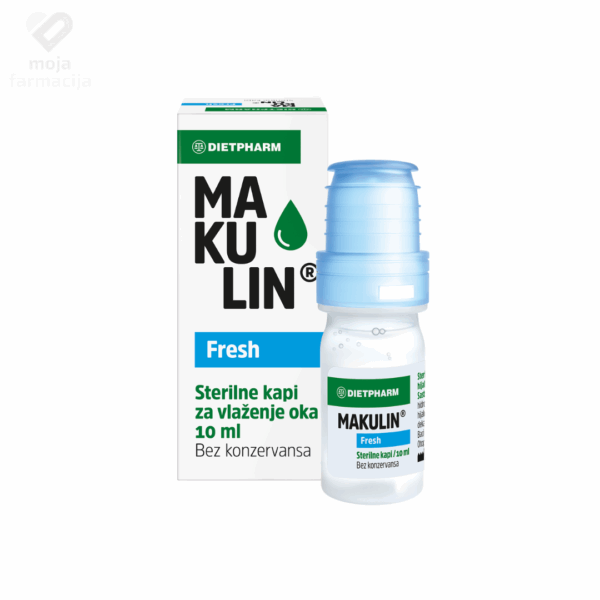 Slika proizvoda DIETPHARM Makulin Fresh kapi za oči 10ml iz online apoteke Moja Farmacija - BIH