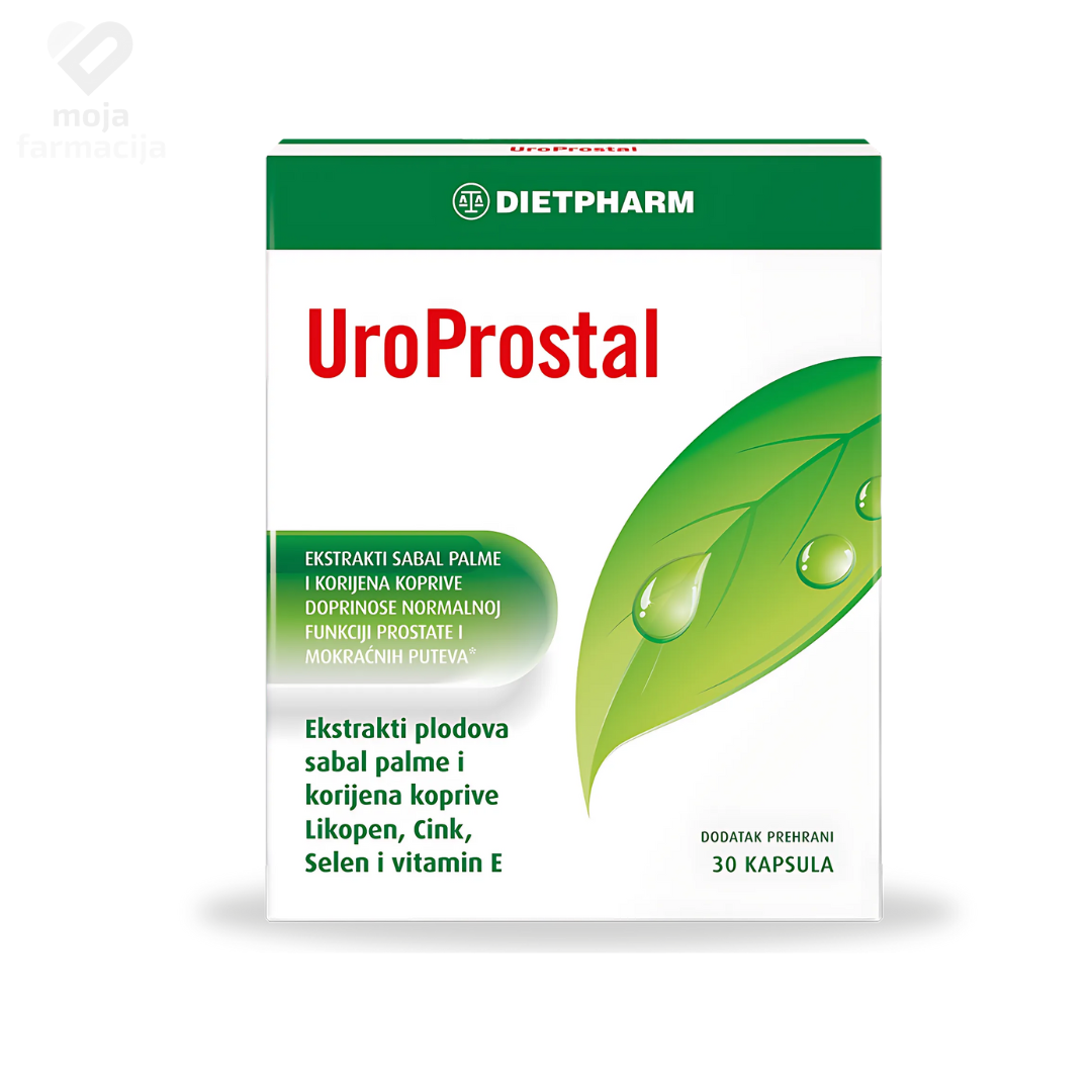 Slika proizvoda DIETPHARM UroProstal za zdravlje prostate iz online apoteke Moja Farmacija - BIH