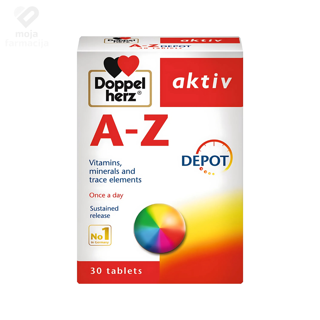 Slika proizvoda DOPPELHERZ Vitamini A-Z iz online apoteke Moja Farmacija - BIH