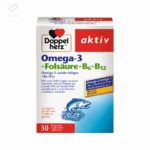 Slika proizvoda DOPPELHERZ aktiv ulje lososa + folna kiselina + vitamin B iz online apoteke Moja Farmacija - BIH