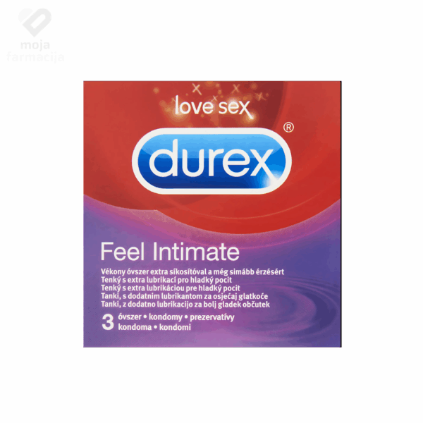 Slika proizvoda DUREX Feel intimate A3 iz online apoteke Moja Farmacija - BIH