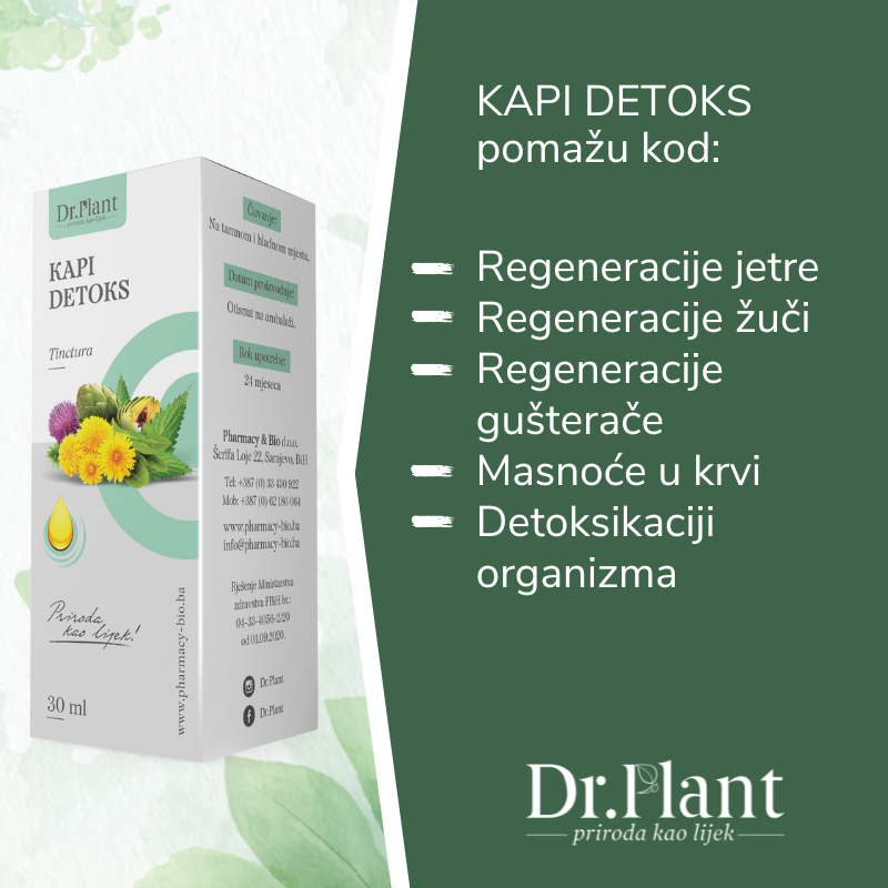 Slika proizvoda Dr.PLANT Kapi detoks 30ml iz online apoteke Moja Farmacija - BIH