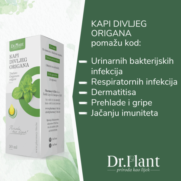 Slika proizvoda Dr.PLANT Kapi divljeg origana 30ml iz online apoteke Moja Farmacija - BIH