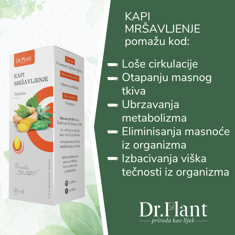 Slika proizvoda Dr.PLANT Kapi mršavljenje 30ml iz online apoteke Moja Farmacija - BIH