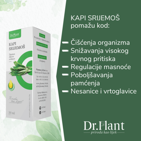Slika proizvoda Dr.PLANT Kapi srijemoš 30ml iz online apoteke Moja Farmacija - BIH