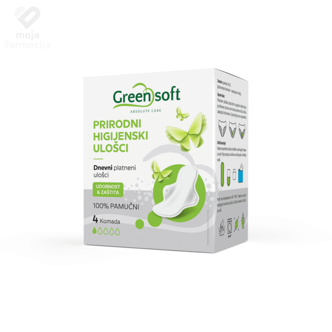 Slika proizvoda Dr. Plant prirodni higijenski ulošci (dnevni platneni ulošci) kom 4 iz online apoteke Moja Farmacija - BIH