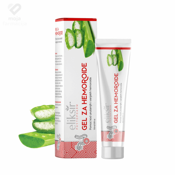 Slika proizvoda ELIKSIR Gel za hemoroide 50ml iz online apoteke Moja Farmacija - BIH