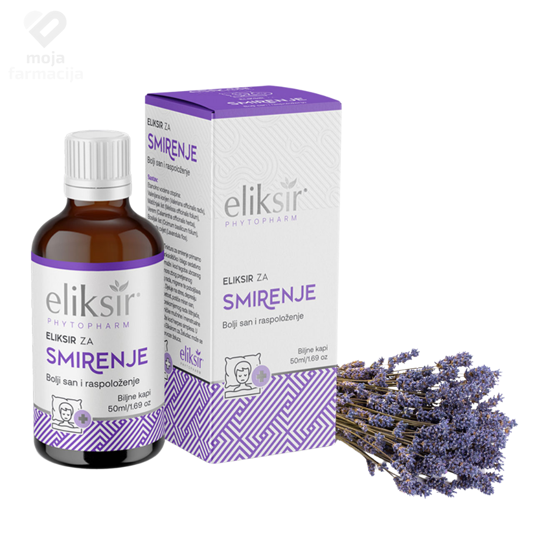 Slika proizvoda ELIKSIR Kapi za smirenje 30ml iz online apoteke Moja Farmacija - BIH
