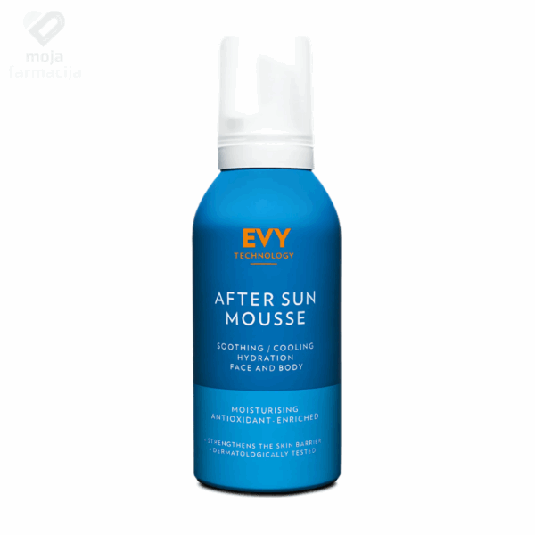 Slika proizvoda EVY After Sun Mousse umirujuća pjena poslije sunčanja 150ml iz online apoteke Moja Farmacija - BIH