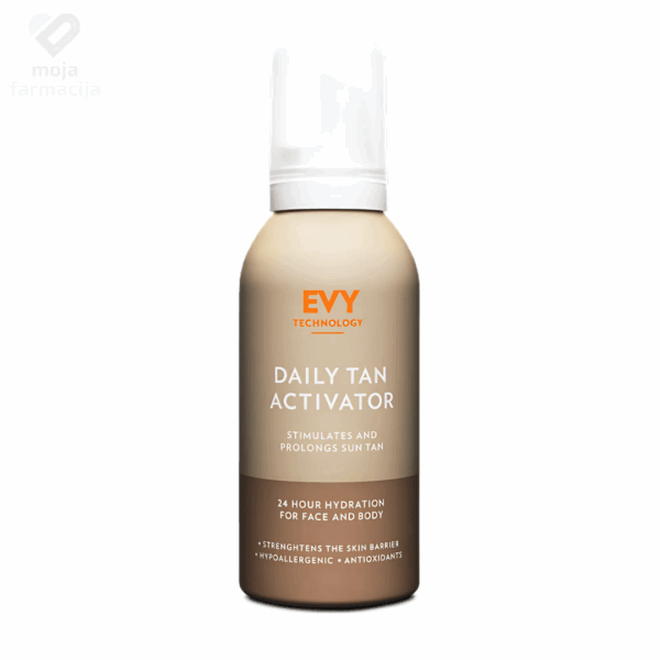 Slika proizvoda EVY Daily Tan Activator Mousse pjena za brže tamnjenje 150ml iz online apoteke Moja Farmacija - BIH