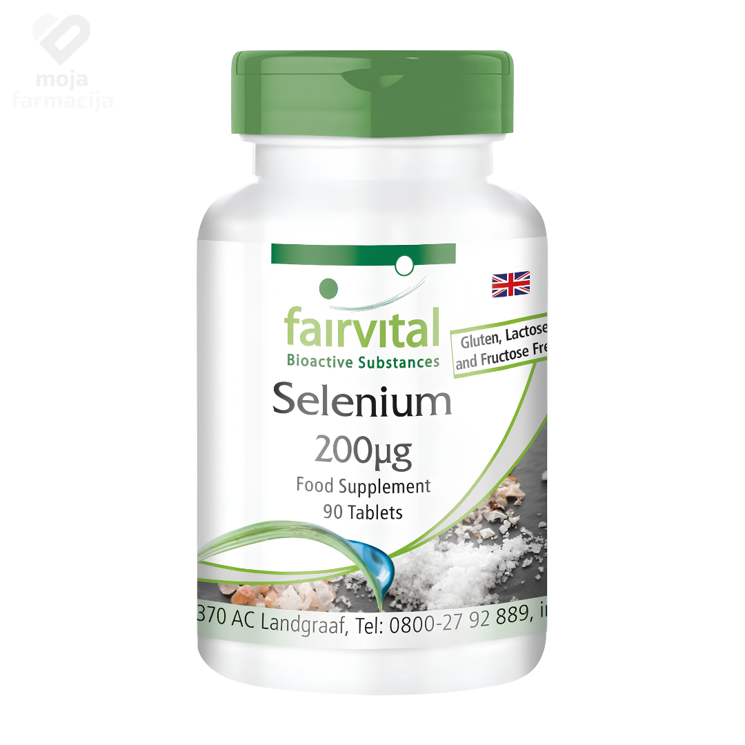 FAIRVITAL Selenium 200 mcg tablete za štitnjaču, imunitet i plodnost
