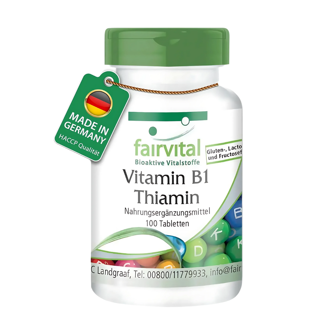 Slika proizvoda FAIRVITAL Vitamin B1 - Tiamin iz online apoteke Moja Farmacija - BIH