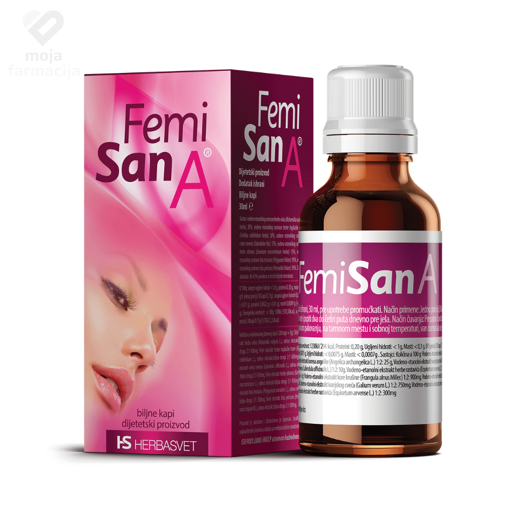 Femisan_A_kapi_30ml_moja_farmacija Femisan A kapi 30ml - Image 1