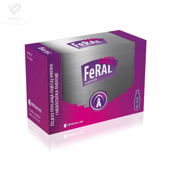 Feral Daily tečna suspenzija željeza