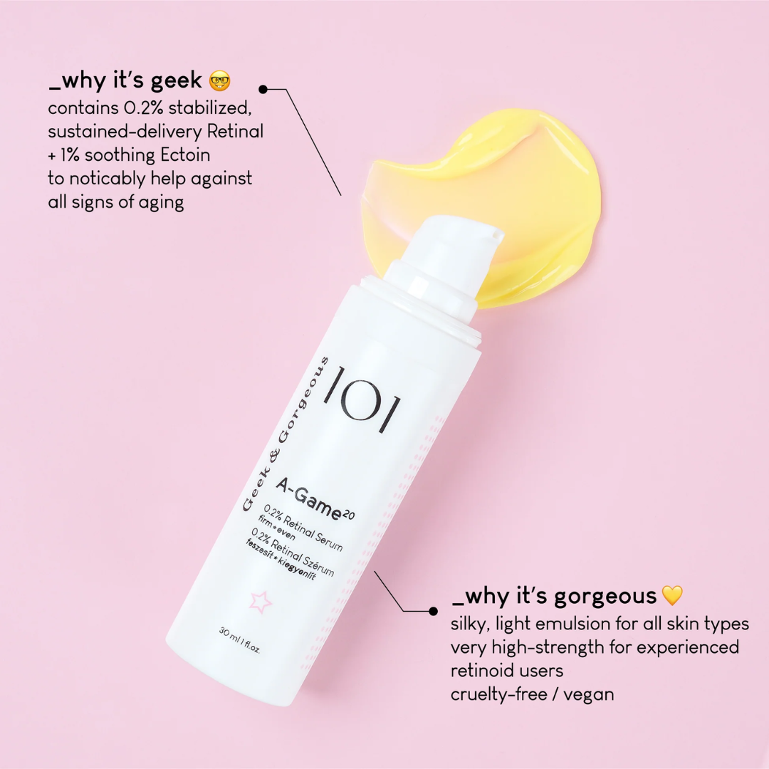 Slika proizvoda GEEK & GORGEOUS A-game 20 30ml iz online apoteke Moja Farmacija - BIH