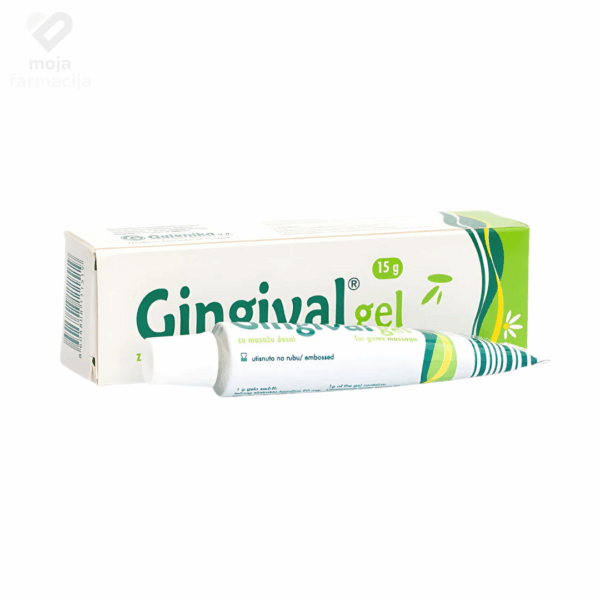 Slika proizvoda Gingival gel 15g iz online apoteke Moja Farmacija - BIH