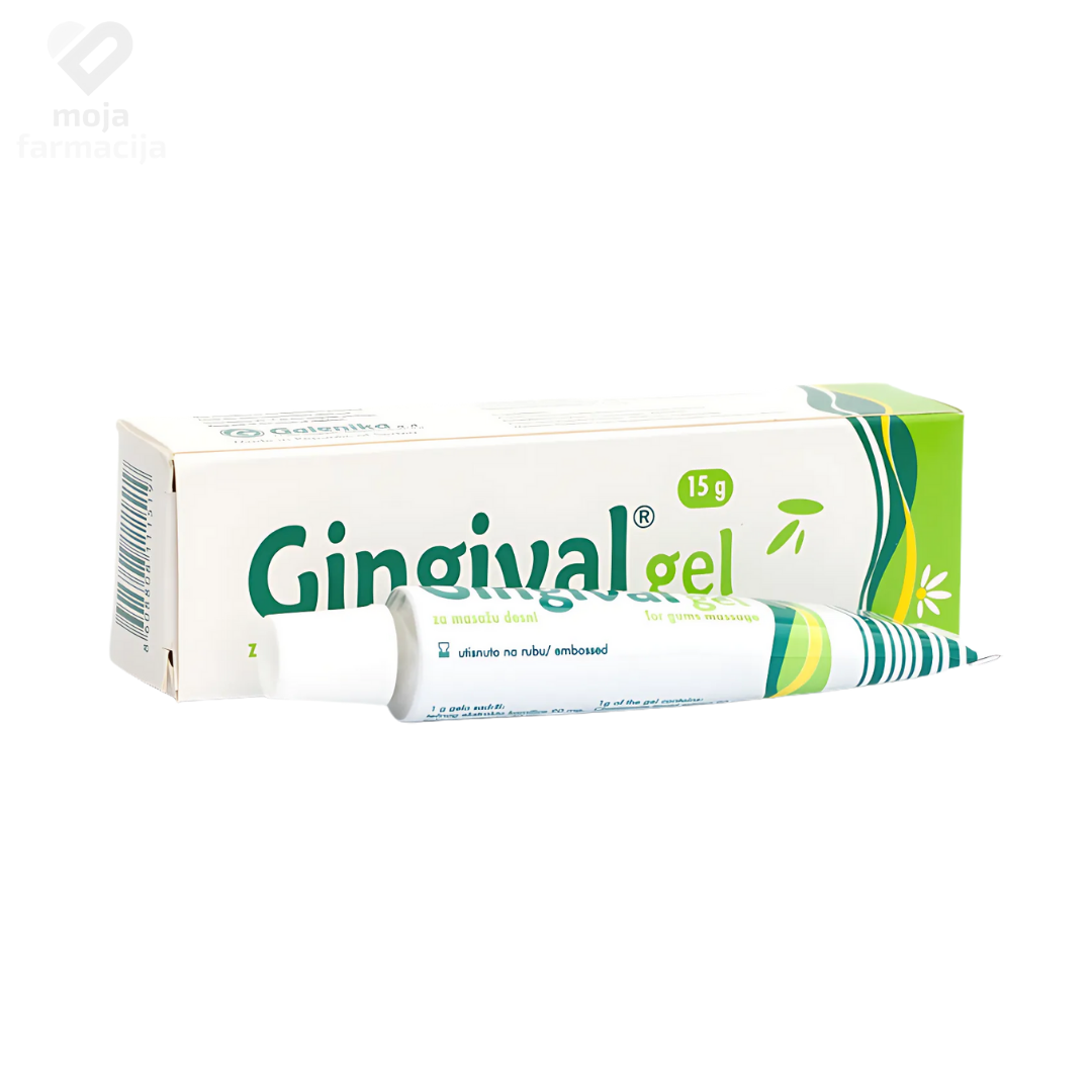 Slika proizvoda Gingival gel 15g iz online apoteke Moja Farmacija - BIH
