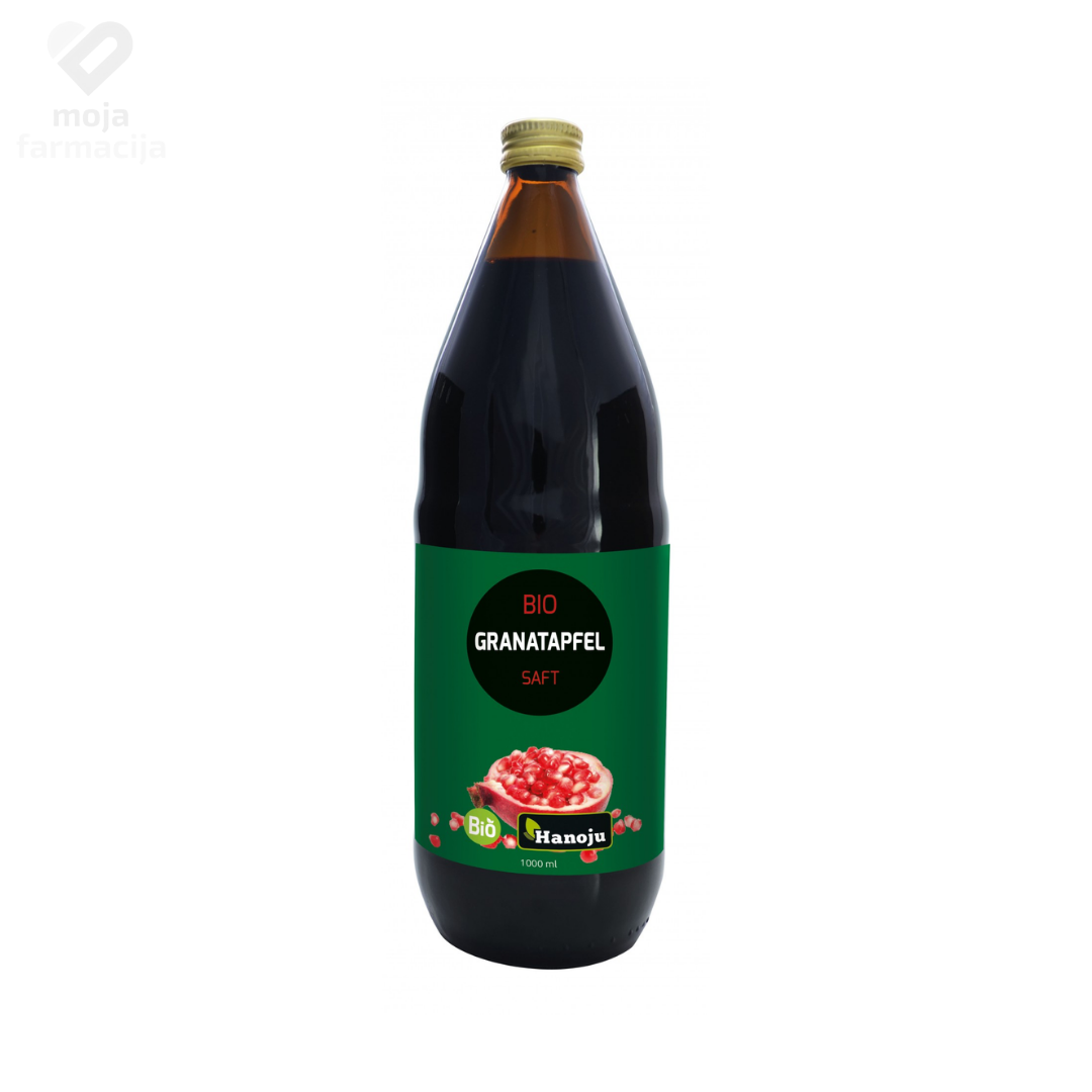Slika proizvoda HANOJU Bio Nar sok 100% 1L iz online apoteke Moja Farmacija - BIH