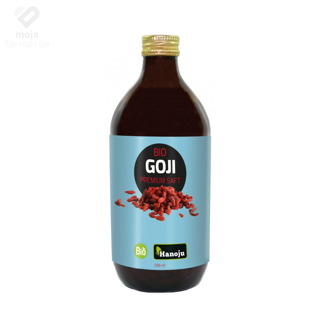 Slika proizvoda HANOJU Goji sok Premium 100% 1L iz online apoteke Moja Farmacija - BIH